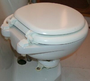 Prout Escale catamaran toilet w/o waste hose