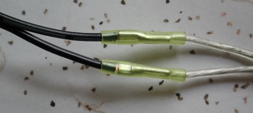 crimped power connections